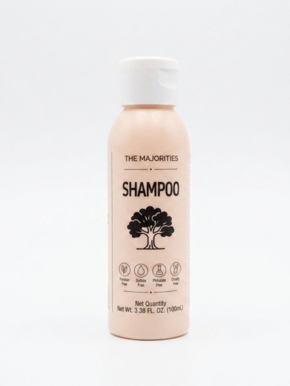 The Majorities Shampoo 3.3 fl oz | Provitamin B5 | Made in USA